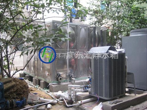 美的空气能热水工程安...